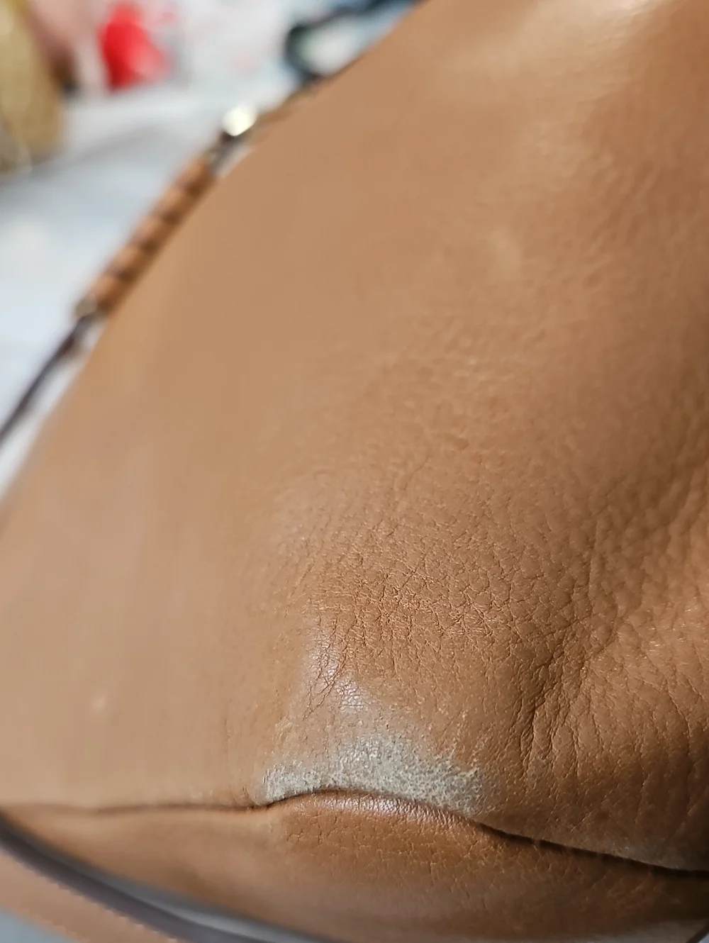 Stella & Dot Covet Sunday Tan Leather Crossbody Shoulder Bag